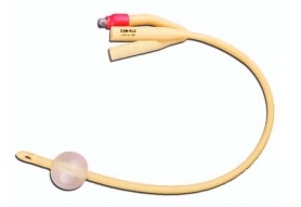 Cewnik dwudrożny typu Foley.