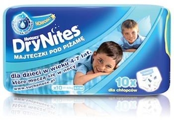 Darmow pr&oacute;bki majtek chłonnych DryNites