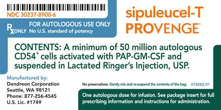 Provenge - Sipuleucel T
